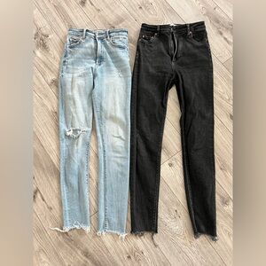 Zara Women's skinny jeans high waisted sz 26